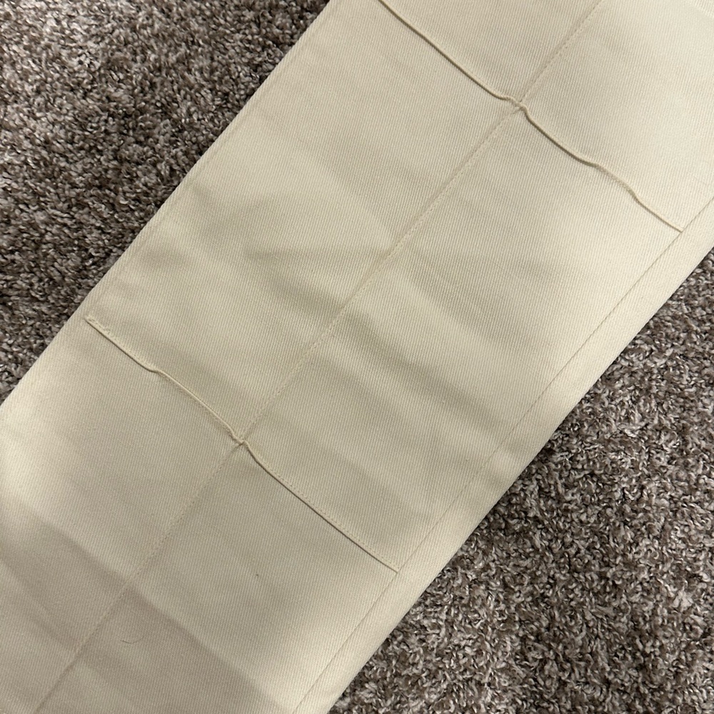 Cider Cream “Block” Pattern Denim - Picture 4 of 6